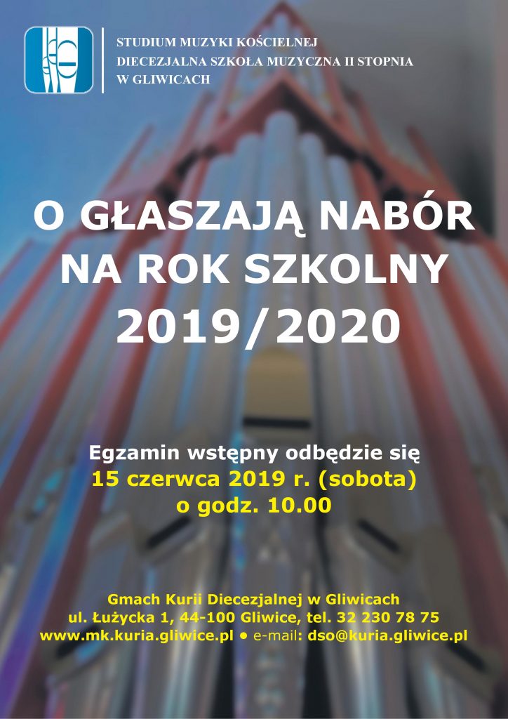 nabór na rok szkoly 2019/2020 
